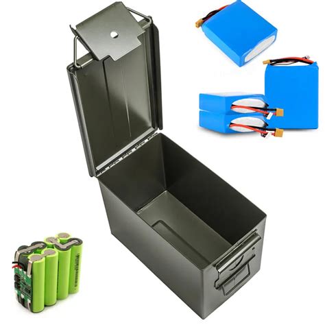 lipo battery metal box|fireproof lithium battery storage box.